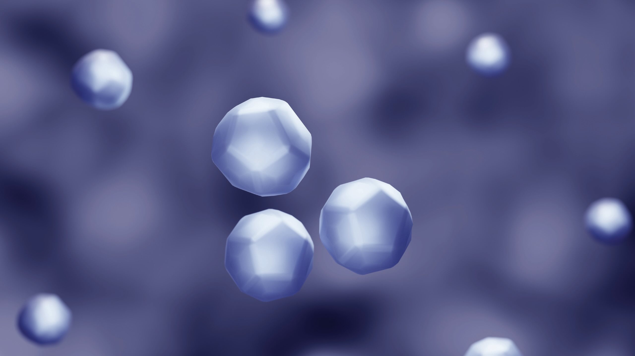 An up-close view of nanoparticles.