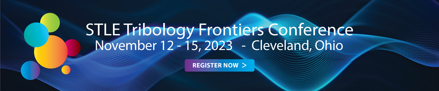 STLE Tribology Frontiers Conference Call